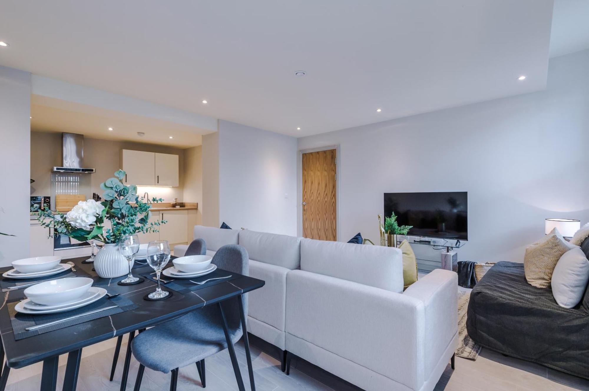 Designer Central Home In Leeds Sleeps 5 Bagian luar foto